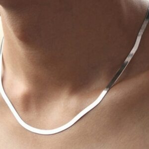 Silver Color necklace Unisex