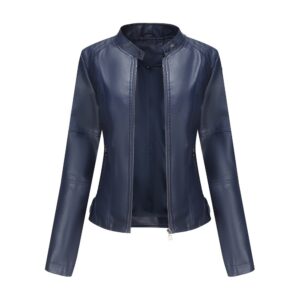 European size women's leather jacket